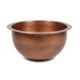 Handcrafted Hammered Copper Bathroom Sink Indian Artisan Basin
